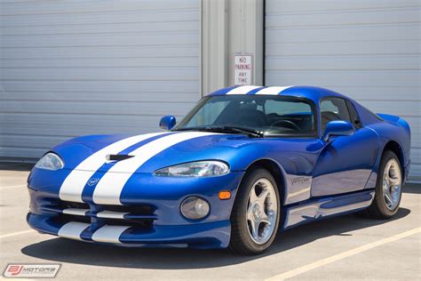 Used 1996 Dodge Viper GTS Blue and White Stripes For Sale (Special ...