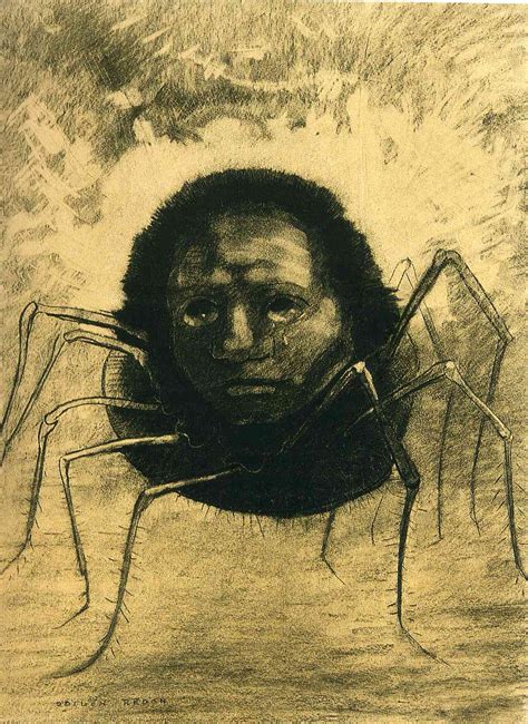 Odilon Redon On Twitter The Crying Spider Odilonredon Redon