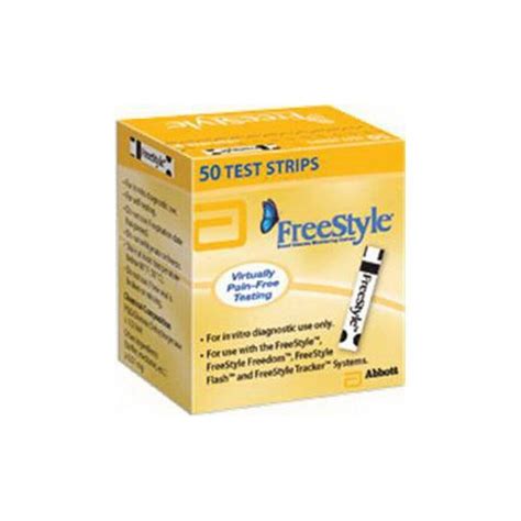 Abbott Diabetes Care Freestyle Blood Glucose Test Strip Count