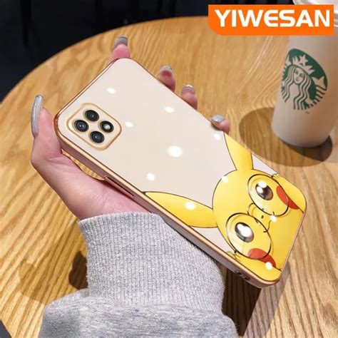 Yiwesan เคสปลอกสำหรับ Samsung Galaxy A22 5g A22 M22เคสกรณีแฟชั่นน่ารัก