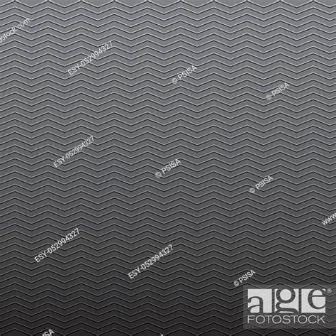 Surface Of Embossing Zigzag Line Pattern On Metallic Background Stock