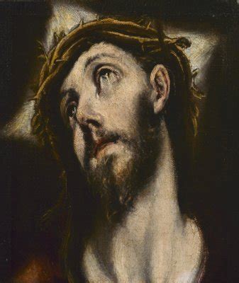 Le Christ Portant La Croix Huile Sur Toile Estampe D Art