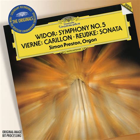 Widor Symphony No Simon Preston Charles Marie Widor Amazon Es