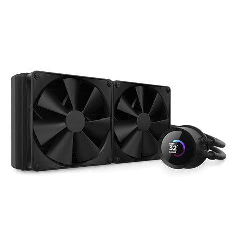 Nzxt Kraken 280 280mm Cpu Liquid Cooler With Lcd Display Black