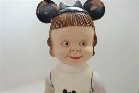 1950s Circa Mickey Mouse Club Mouseketeer Girl Doll Vintage