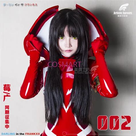 Darling In The Franxx Cosplay Zero Two 02 Cosplay Costume Red Zentai