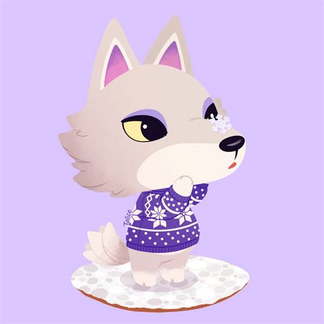 256313 Safe Artisttalicedraws Fang Animal Crossing Canine