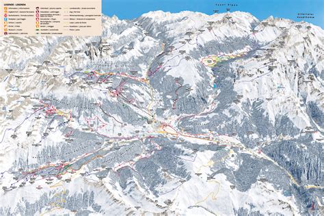 3D Panoramakarte Winter Sterzing Regionsansicht TOURISVIS