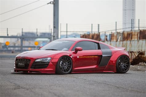 Liberty Walk Audi R8 Cars Bodykit Modified Wallpapers HD