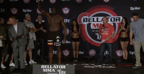 Bellator 139 Kongo Vs Volkov Weigh In Results2 Fighters Miss