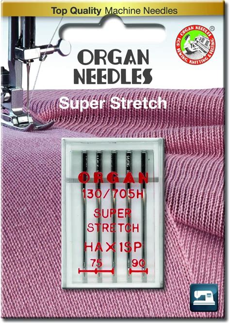 Organ Overer Serger Sewing Machines Needles HAx1SP Super Stretch Mixed