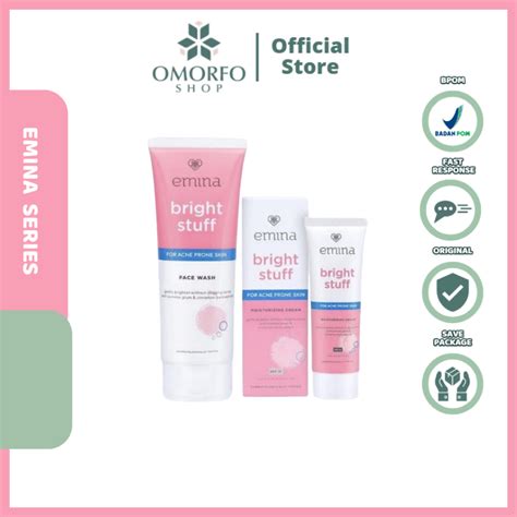 Jual Emina Bright Stuff For Acne Prone Series Acne Prone Skin