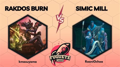 PAUPER Rakdos Burn VS Simic Mill Fuguete Champ 191 FINAL YouTube