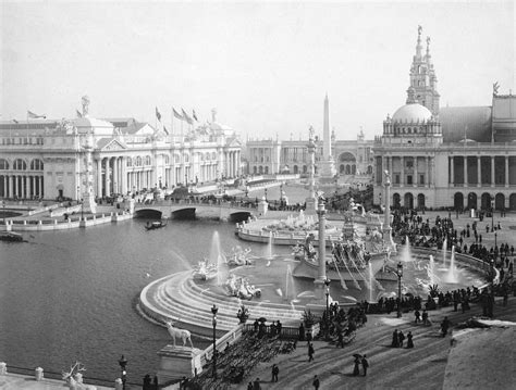 The White city Chicago Columbian exhibition from from 1893 looking like ...