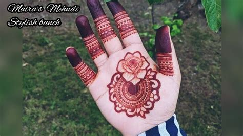 New Stylish Bunch Bunch Design Mehndi Design Maira S Mehndi