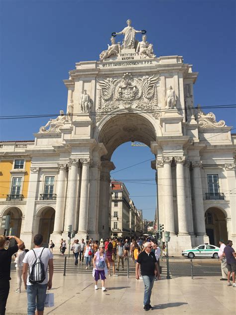 Rua Augusta Arch 360 Views Of Lisbon