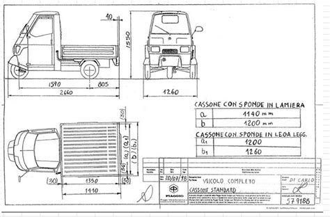 Figurino Ape Piaggio Ape Piaggio Vespa Ape