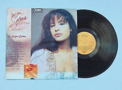 SELENA QUINTANILLA RARO LP 12 SUPER EXITOS ECUADOR VINIL CUMBIA LOS