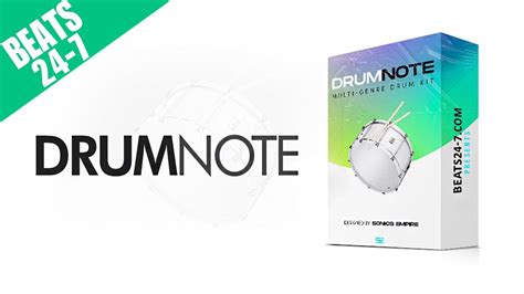 Drumnote Drum Kit Hip Hop Drum Samples Royalty Free Lofi Drum Kit Youtube