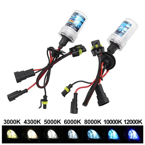 35w Hid Xenon Light Bulb H1 H3 H7 H11 9005 9006 3000k 4300k 5000k 6000k 8000k 10000k 12000k Auto