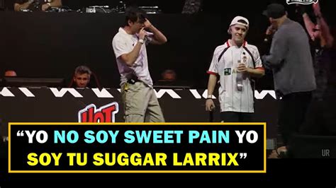 Larrix Le Da Respuestas Letales A Gazir Larrix Vs Gazir I Final I