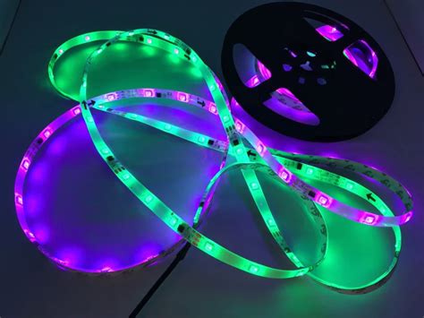 M Rgb Automatic Changeable Led Digital Flexible Strip Led Chip