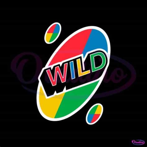 UNO Wild Card Play Game SVG - Oladino