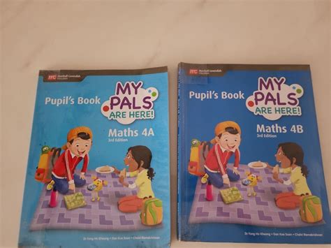 My Pals Are Here Math Mathematics P4 4A 4B Textbook Pupil S Book 3rd