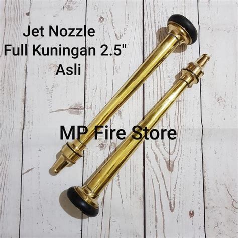 Jual Jet Fire Nozzle Nuzzle Pemadam Machino Full Kuningan Asli 2 5 Inch