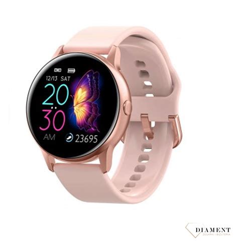 Smartwatch Damski Na Bransolecie Z Dodatkowym Paskiem R R Rose Pasek