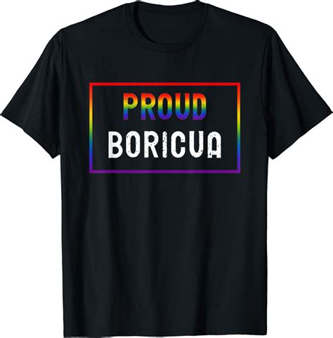 Lgbt Gay Pride T Shirt Lgbtq Boricua Latino Parade Shirt Walmart
