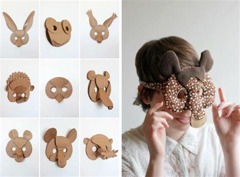 30 DIY Paper Mask Design Ideas • Cool Crafts