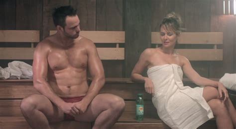Semi Naked Man Embarrassed In Sauna ThisVid