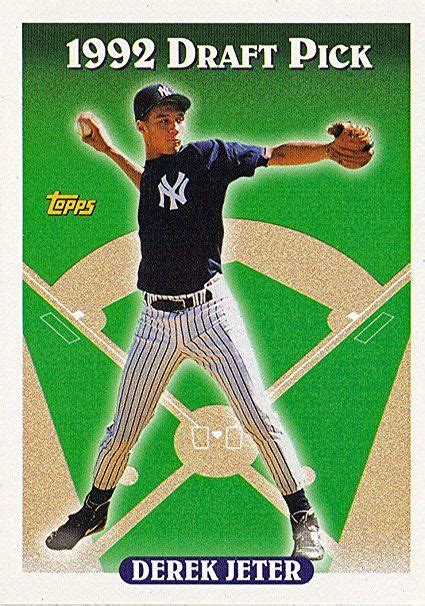 Topps Derek Jeter Rc New York Yankees Rookie Baseball