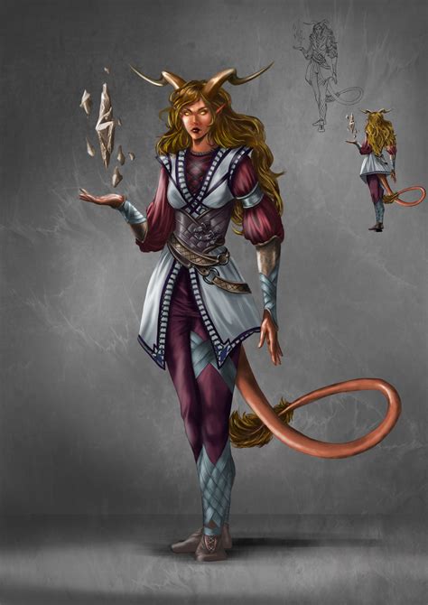 Theresa Königseder Haller Tiefling Sorcerer