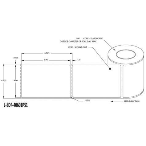 4x6 Direct Thermal Paper Labels Rolls For Cannabis Operations