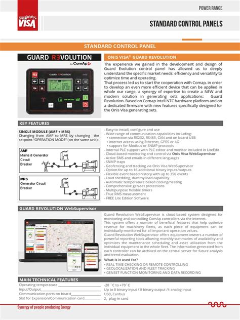 Standard Control Panel | PDF | Computer Network | Programmable Logic ...