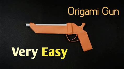 How To Make A Paper Gun Origami : How To Make Paper Guns Step By Step ...