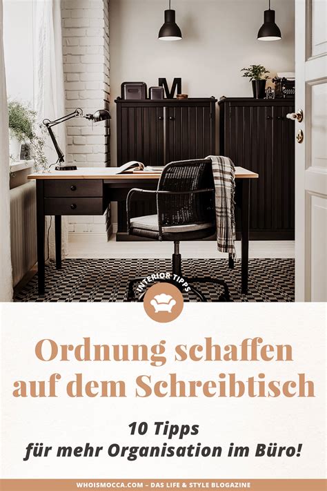 Ordnung schaffen auf dem Schreibtisch 10 Tipps für mehr Organisation