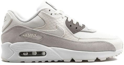 Nike Leer Air Max 90 Premium Sneakers In Het Wit Voor Heren Lyst Nl