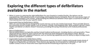 Defibrillator Dealers - HPD | PPT