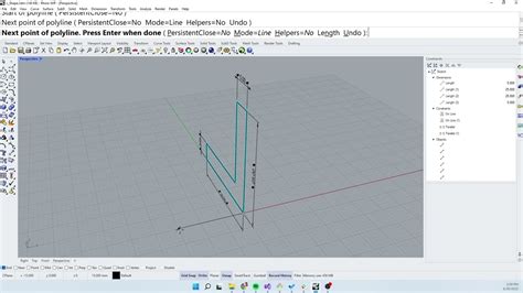 Rhino Wip Constraints And Extrusions Youtube