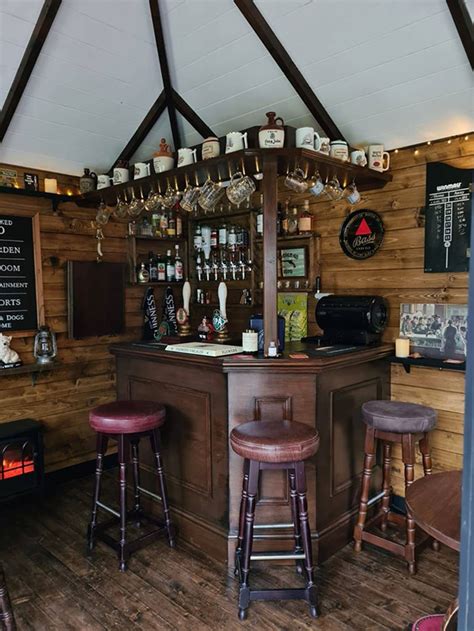 This Couple Built The Most Amazing Backyard Pub And Everything Inside