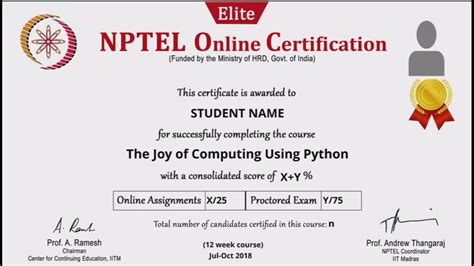 The Joy Of Computing Using Python Nptel Assignment Assignment 0