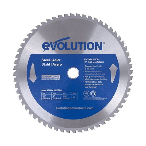 Evo305 305mm X 254mm Steel Cutting Blade Marshall Industrial Supplies