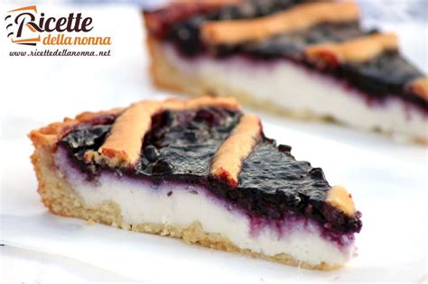 Crostata Ricotta E Visciole Ricetta Ricette Visciole Idee Alimentari