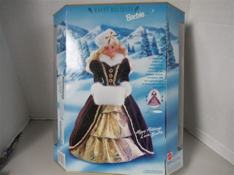 Barbie Mattel Happy Holidays Special Edition Blonde Hair Etsy