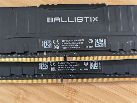 Are these DDR4 Ballistix a pair or 2 separate DIMMs? : r/overclocking