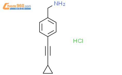 2287302 57 0 4 2 Cyclopropylethynyl Phenyl Methanamine