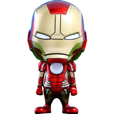 Hot Toys Iron Man Mark Xliii Avengers Age Of Ultron Cosbaby Series Inches Vinyl Figure Red
